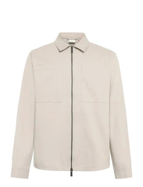 Knowledge Cotton Apparel | Twill Zip Overshirt | L
