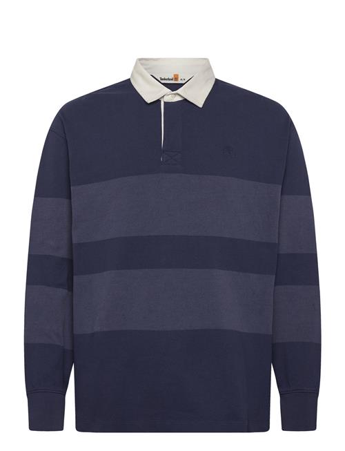 Timberland | Ls Striped Rugby Polo Peacoat | L