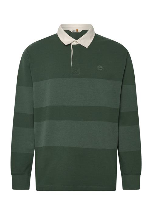 Timberland | Ls Striped Rugby Polo Pineneedle | XL