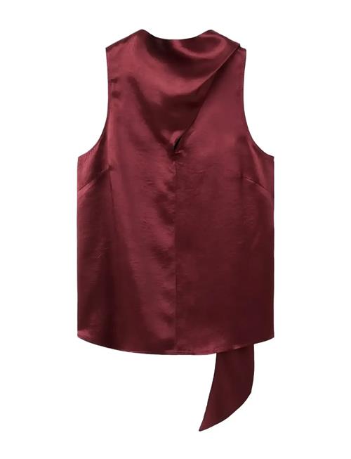 Mango | Satin Blouse With Foulard | M