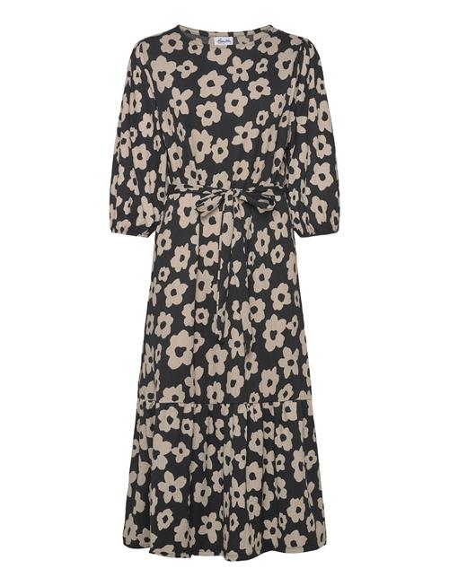 Bubbleroom | Structure Flounce Midi Dress | 36-38 x 126