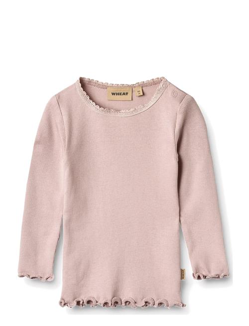 Wheat | Rib T-Shirt L/S Reese | 74