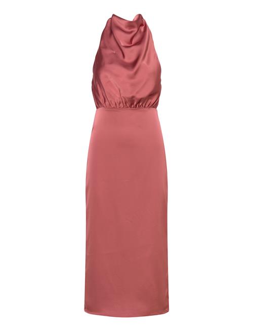Malina | Solange Open Back Halterneck Midi Dress | 40