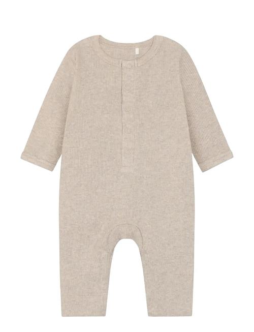 Fixoni | Rompers Ls Melange Rib | 68