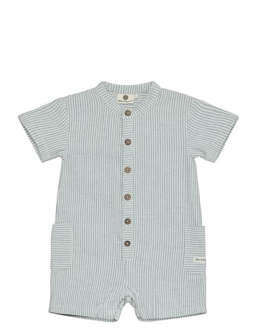 En Fant | Playsuit Muslin Stripe | 74