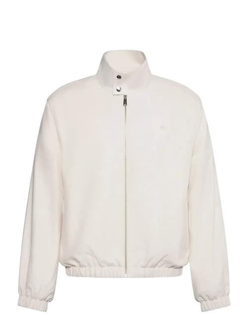 Calvin Klein Jeans | Ls Linen Harrington Jkt | S