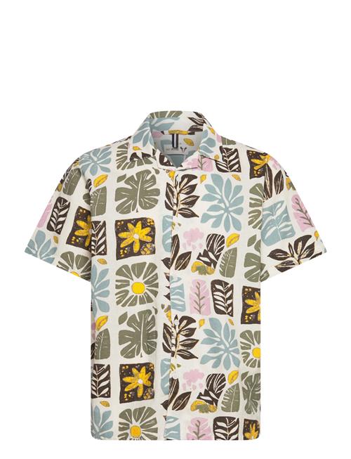Fat Moose | Sea Cotton/Linen S/S Shirt | XXL