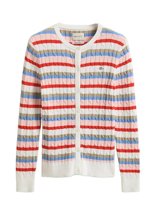 GANT | Stretch Cotton Cable Stripe Cardi | XS