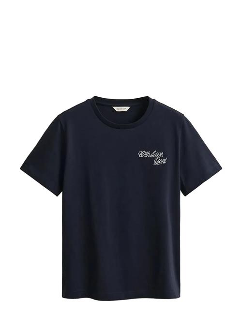 GANT | Graphic Print Ss T-Shirt | M