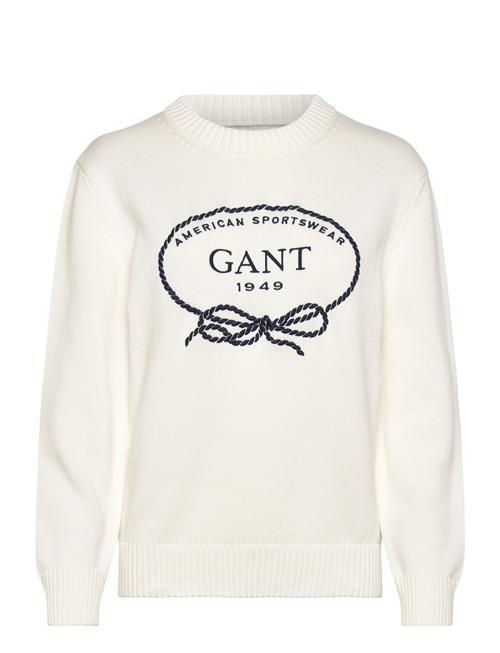 GANT | Graphic Cotton C-Neck | S