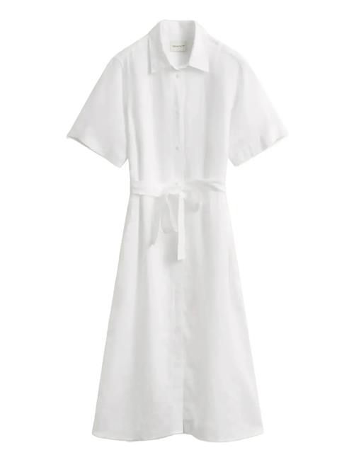 GANT | Linen Ss Shirt Dress | 40