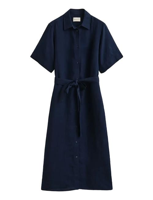 GANT | Linen Ss Shirt Dress | 42