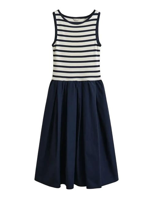 GANT | Jersey Woven Combo Dress | XS