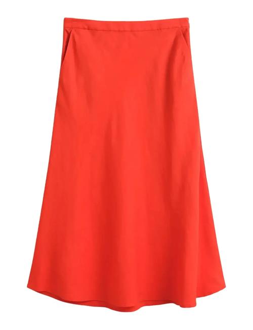 GANT | Flared Linen Blend Skirt | 38