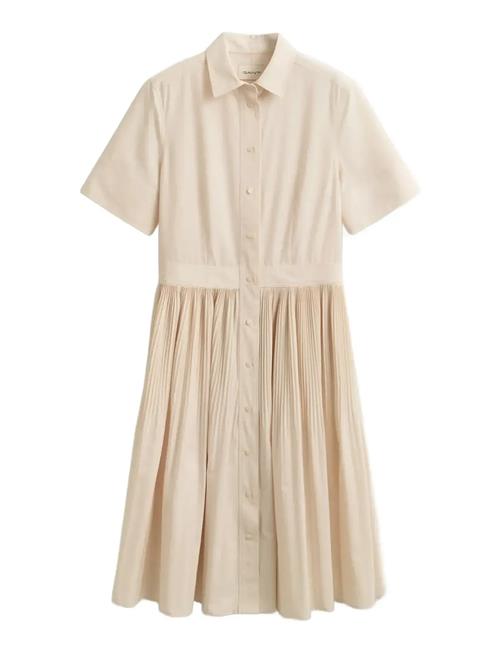 GANT | Ctn Pleated Ss Shirt Dress | 44