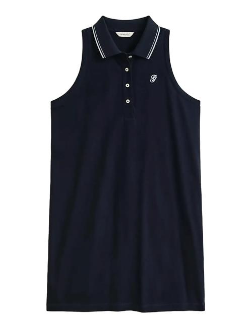 GANT | Reg Sleeveless Pique Polo Dress | L