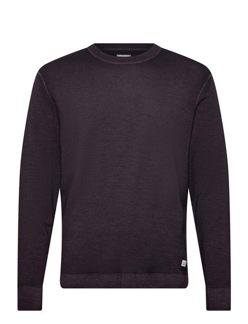 C.P. Company | Merino Wool Fast Dyed Crew Neck Logo Knit | L