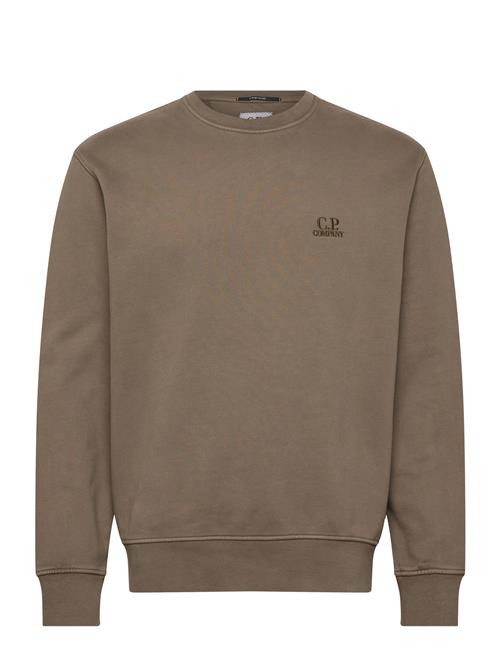 C.P. Company | Logo Embroidered Crewneck Sweatshirt | S