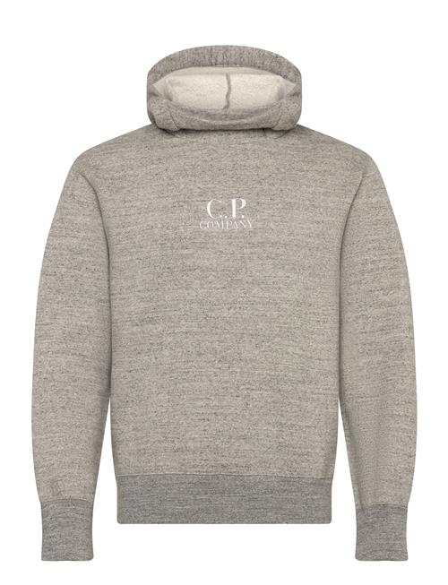 C.P. Company | Logo Embroidered Cotton Hoodie | S