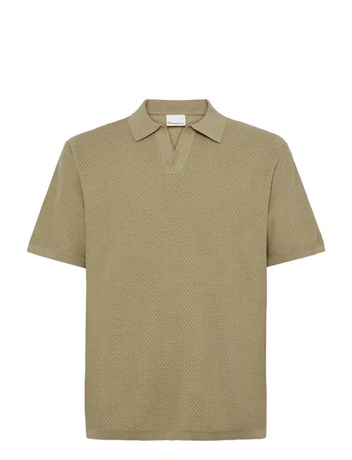 Knowledge Cotton Apparel | Knitted Polo | XL