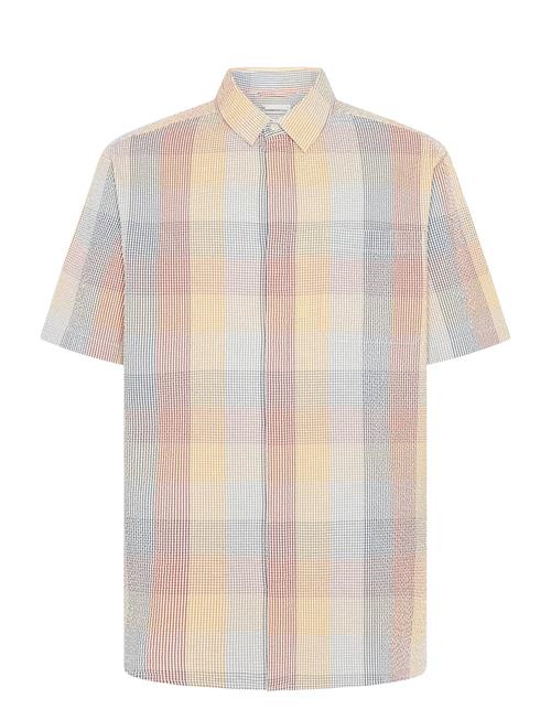 Knowledge Cotton Apparel | Relaxed Seersucker Short Sleeve Shi | XXL