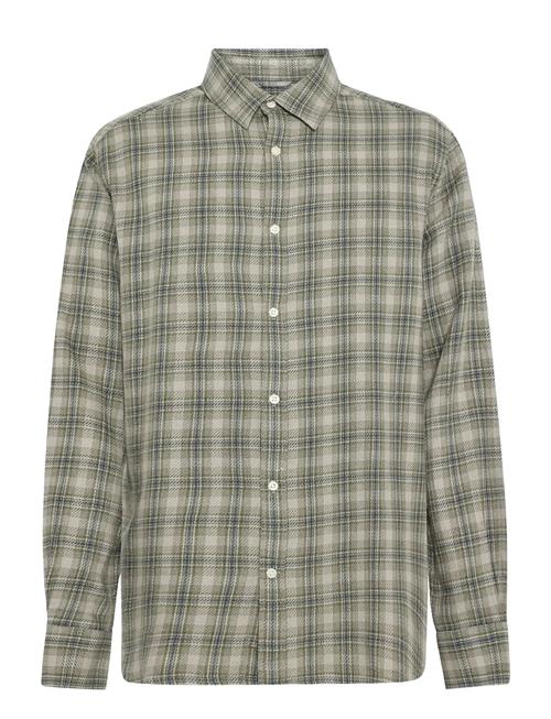 Knowledge Cotton Apparel | Loose Check Shirt | L