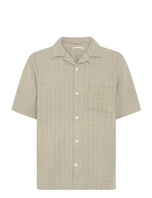 Knowledge Cotton Apparel | Structure Short Sleeve Shirt | XL