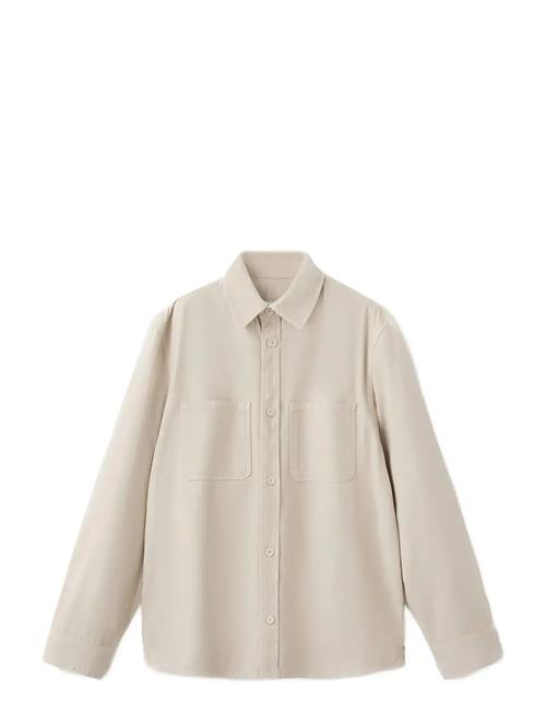 Mango | 100 Cotton Overshirt With Pockets | M