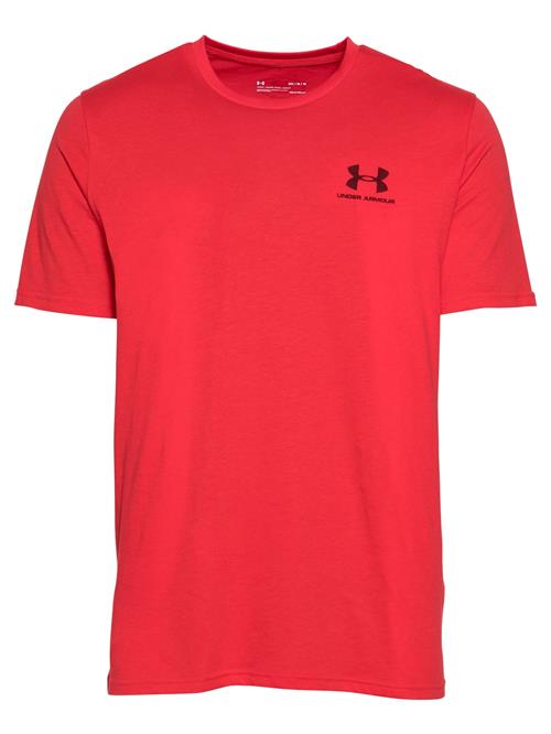 UNDER ARMOUR Bluser & t-shirts 'Sportstyle'  rød / sort