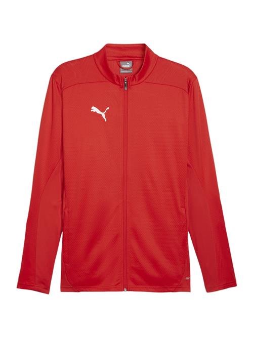 PUMA Sportssweatjakke  rød / hvid