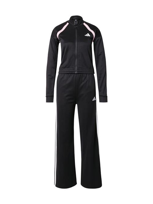 ADIDAS SPORTSWEAR Sportsdragt 'Teamsport'  lyserød / sort / hvid