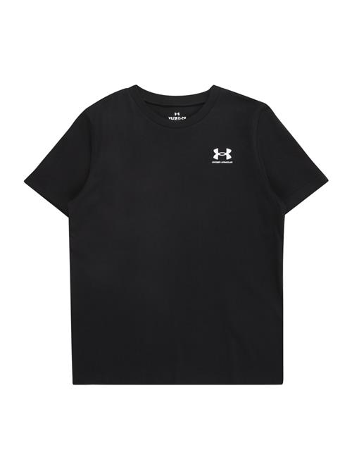 UNDER ARMOUR Bluser & t-shirts  sort / hvid