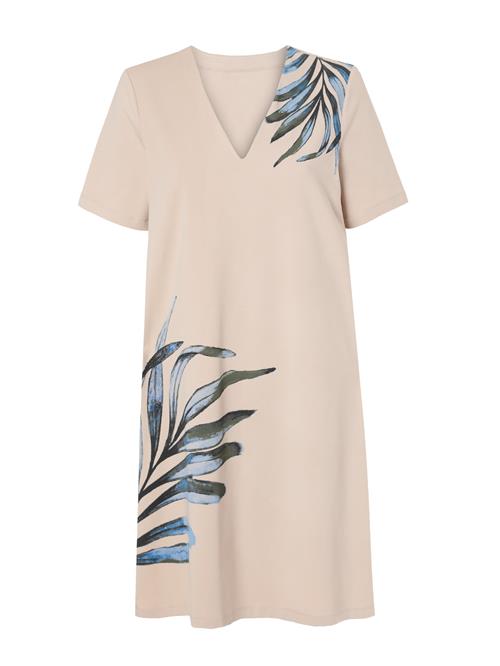 TATUUM Kjole 'Radis'  beige / blå / lyseblå / oliven
