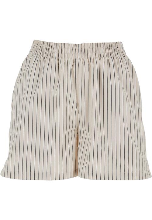 Urban Classics Bukser  beige / sort / hvid