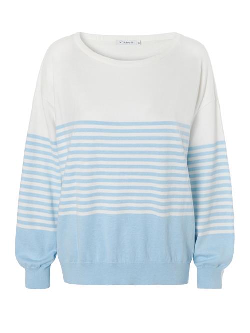 TATUUM Pullover 'Penny'  lyseblå / hvid
