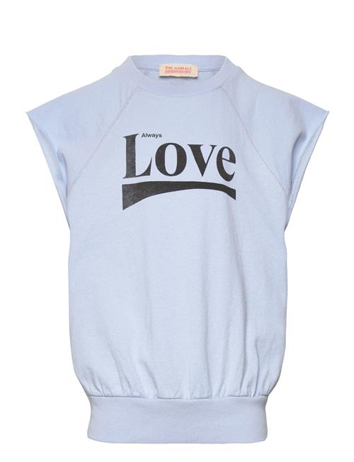 THE ANIMALS OBSERVATORY | Squab Kid Top Soft Blue | 4 Y