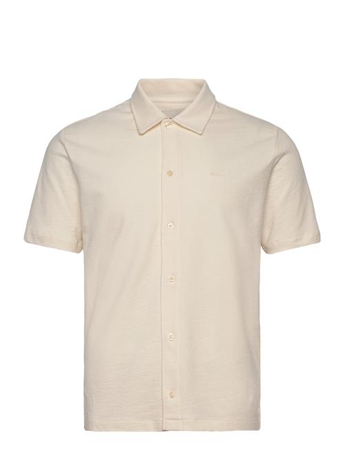GANT | Textured Ss Shirt | XXL