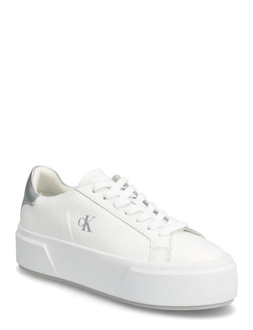 Calvin Klein | Flatform Lace Up Lth Met | 39
