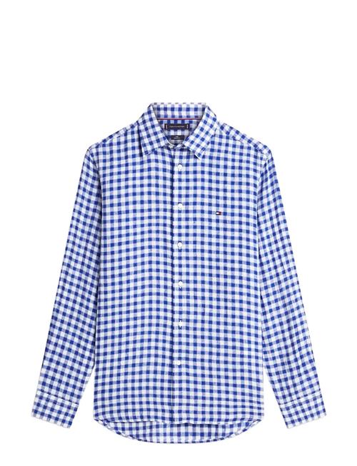 Tommy Hilfiger | Linen Essential Gingham Rf Shirt | L