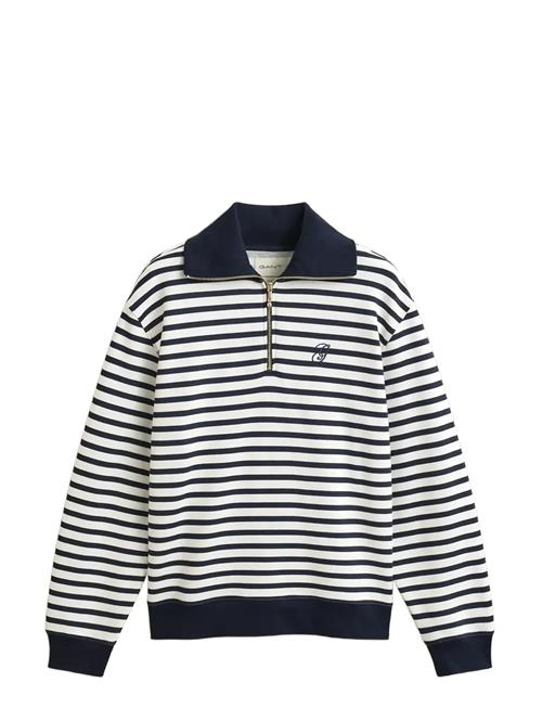 GANT | Striped Half Zip Sweat | M