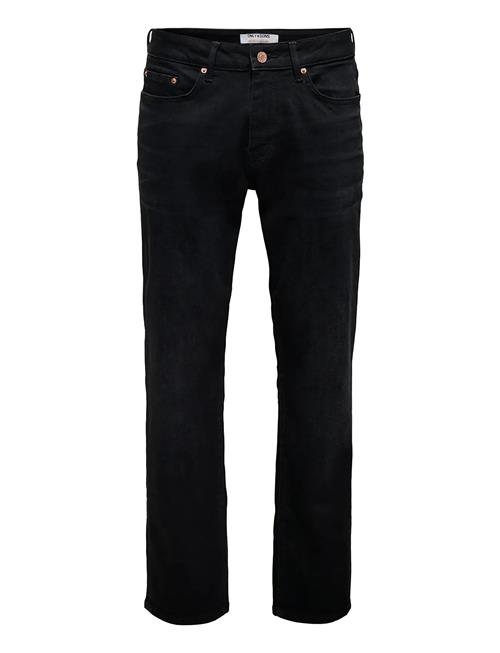 ONLY & SONS | Onsweft Reg. Jax Black 6821 Tai Dnm | 34 x 30