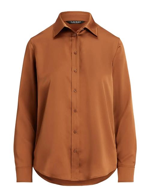 Lauren Ralph Lauren | Classic Fit Satin Charmeuse Shirt | XL