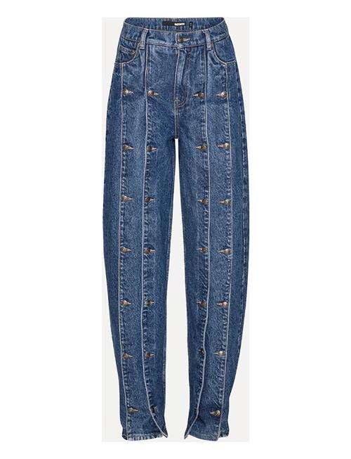 ROTATE | Button Detail Wide Jeans | 31