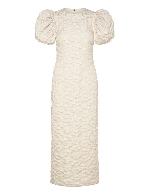 ROTATE | Jacquard Midi Puffy Dress | 38