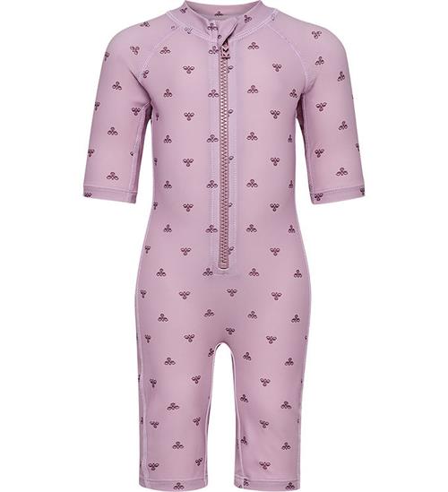 Hummel Badeheldragt - HmlMini - UV40+ - Mauve Shadow
