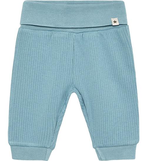 Huttelihut Bukser - Rib - Modal/Bomuld - Windward Blue