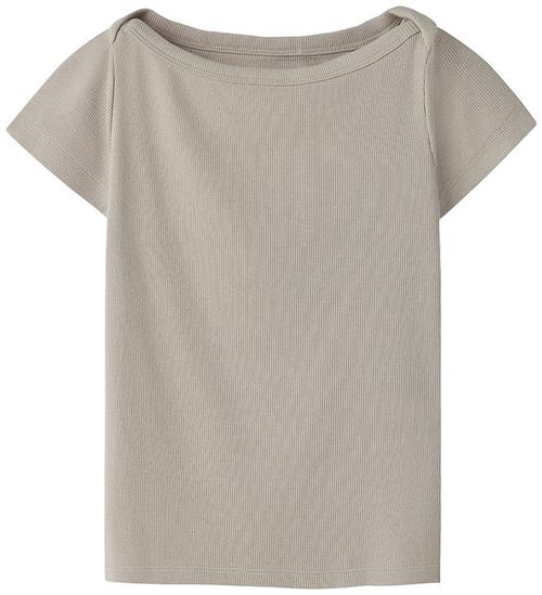 Name It T-shirt - Rib - NkfJomama - Chateau Gray