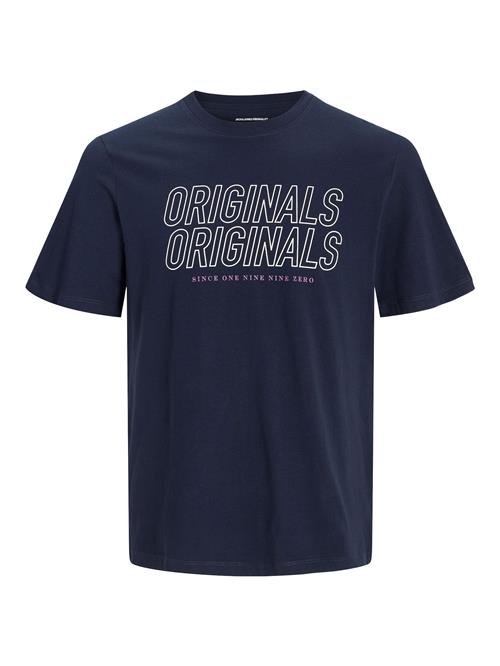 JACK & JONES Bluser & t-shirts  navy / lilla / hvid