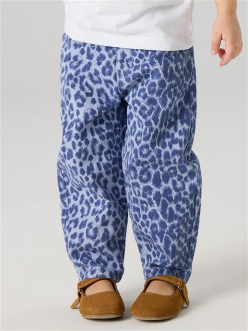 NAME IT Twill Mom Bukser Bella Purple Impression Leo