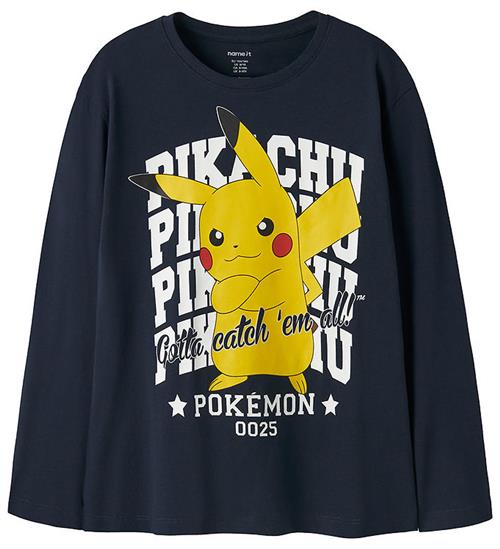 Name It Bluse - NkmAst - Pokemon - Navy Blazer